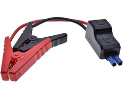 Startbooster Auto - Accu Starter - Motor Starten - Omkeer Polariteit Bescherming - 650A - Zwart