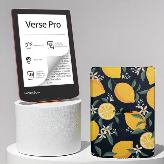 PocketBook Verse Pro Passion Red e-reader – Inclusief Citr ... - cover