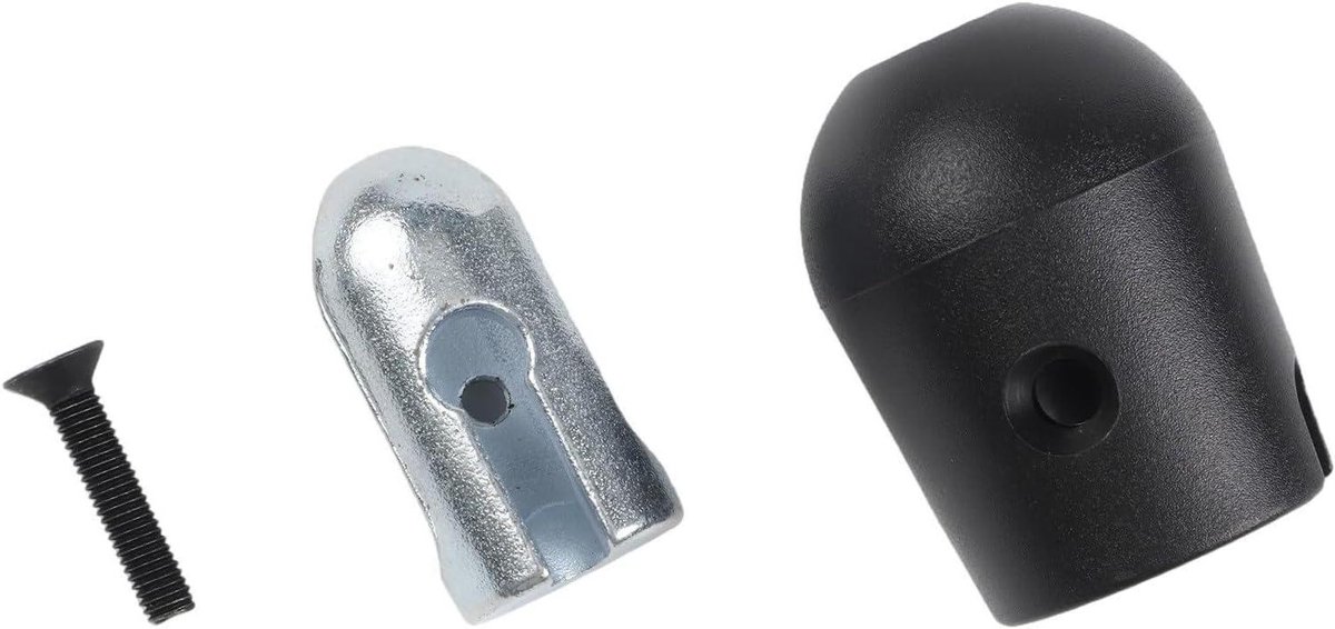 Kabel Stoppers - Fitness Accessoires - Apparatuur Reparatie - Rubber Staal Constructie - 5mm Kabel - Zwart