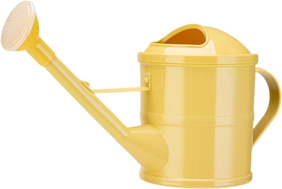 Grote Gieter - Planten water geven - Planten verzorgen - Verwisselbare tuit - 1.5 liter - Geel
