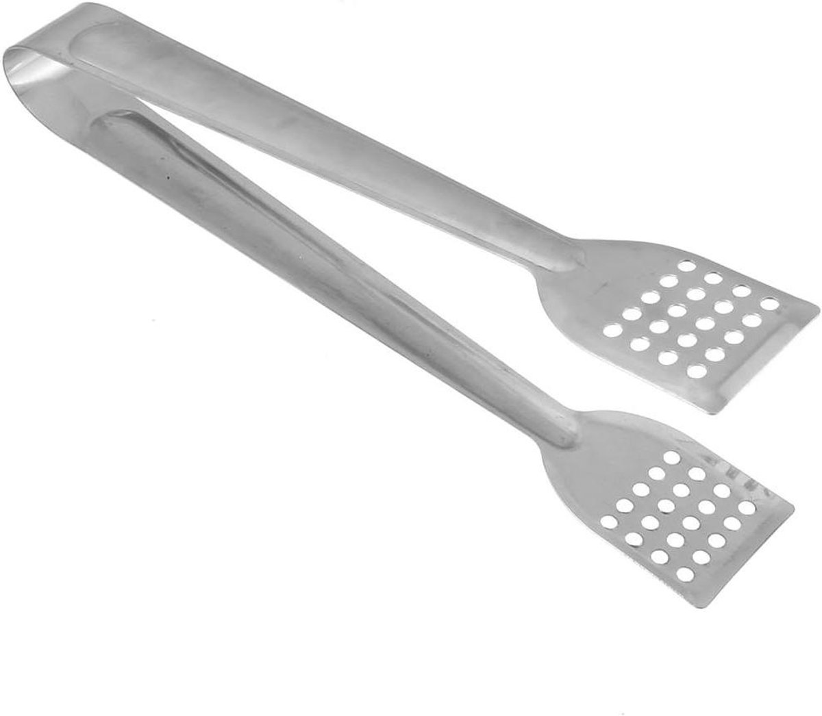 Voedsel Tang - Salade Tang - Buffet Serveren - Geschulpte Punt - 22 cm - Zilver
