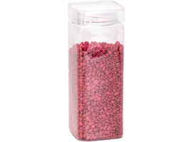 Aquarium Grind - Rode Bodem - Aquarium Decoratie - Levendige Kleur - 740 g - Rood