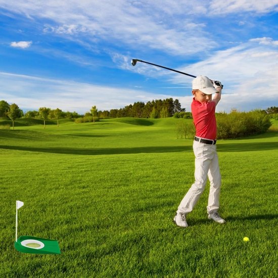Solidchoice - Set van 3 Golf Putting Cups met Verstelbare Hole van Solidchoice — afbeelding 5