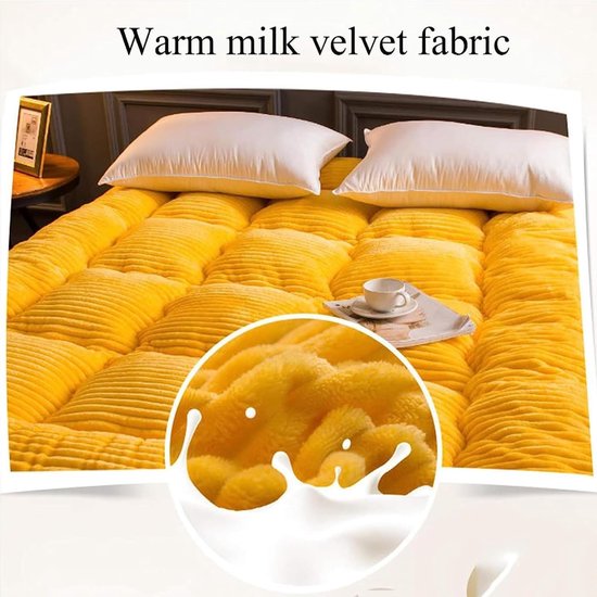 Japanse Futon Matras - Logeerbed Mat - Comfortabel Slapen - Oprolbaar en Draagbaar - 120 x 200 cm - Grijs — afbeelding 3