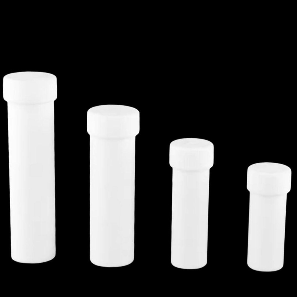 Centrifugebuizen - Reageerbuizen - Laboratoriumwerk - Hittebestendig - 39 x 31.5 x 134mm - Transparant