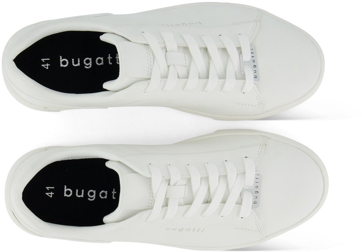 Bugatti lage sneakers wit