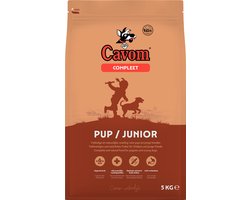 Cavom compleet Pup/Junior - geperste brokken - 3 x 5 kg