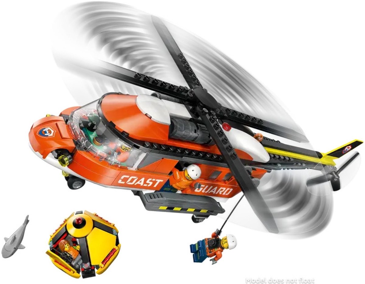 LEGO City Exploration - Kustwacht Helikopter - 60503 — afbeelding 21