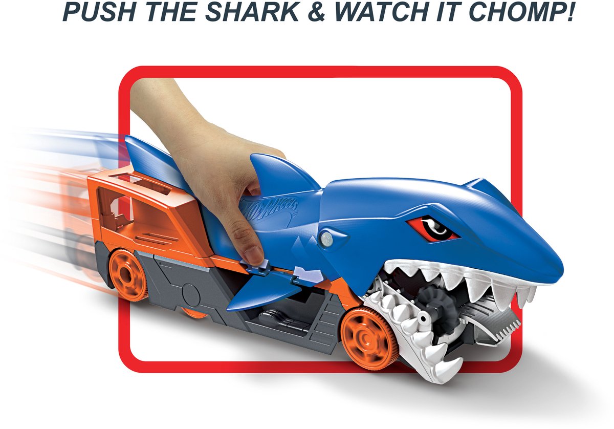 Hot Wheels Haaienoplegger Speelset met 1 auto — afbeelding 11