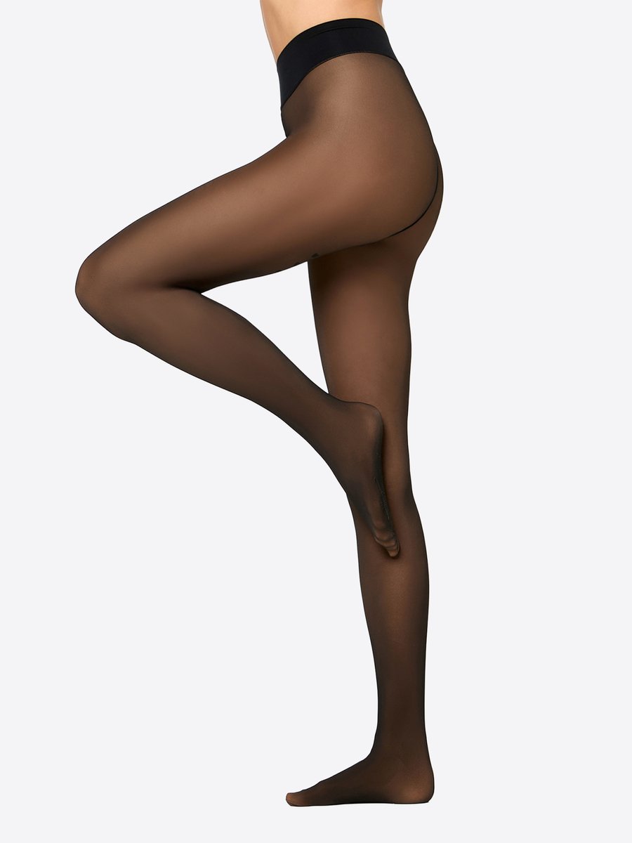 NUR DIE Feinstrumpfhose Warm & Transparent Print