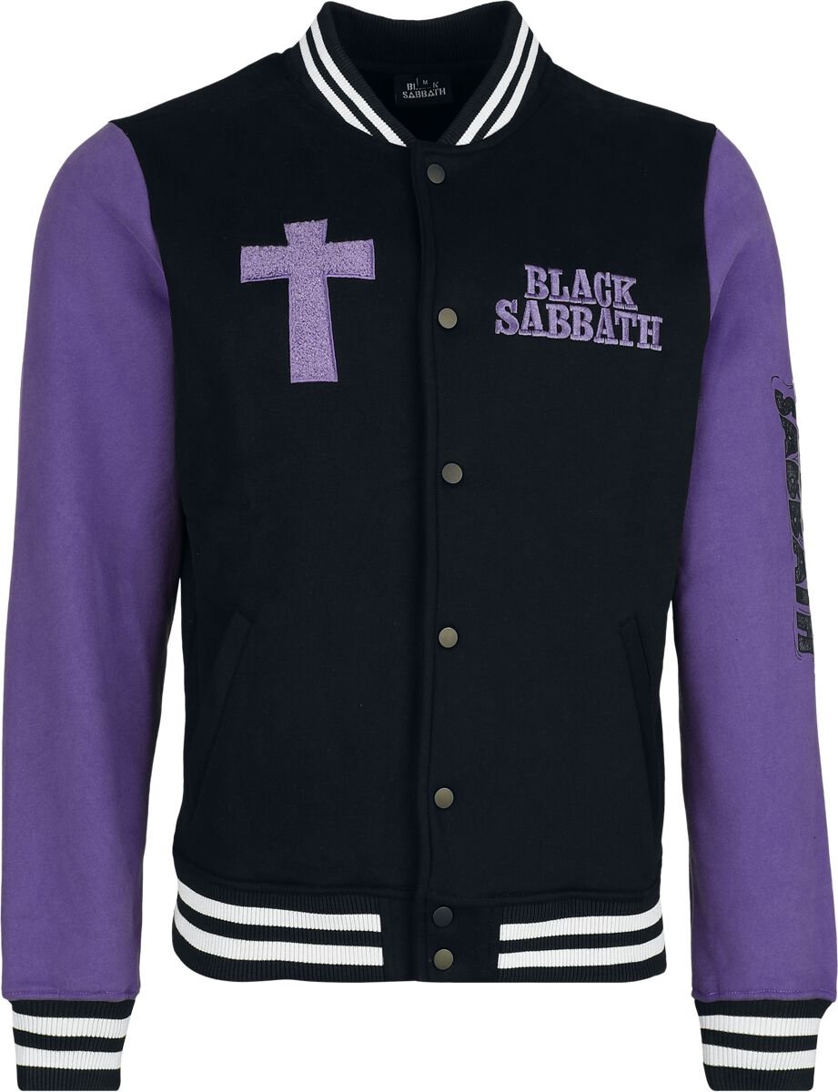 Black Sabbath Lord of this World Varsity Jacket Heren Collegejas - meerkleurig - XXL