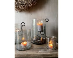 Windlicht Stone Ø 20 x 30 cm by Shopsahopsa