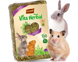 Hobby VitaHerbal Vitapol - Voer voor Knaagdieren - 1,2 kg - Hoge Vezelinhoud - Laagcalorisch