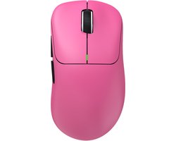 HXSJ T700 Draadloze Gaming Muis – Bluetooth & 2.4G USB – Roze – Oplaadbaar (USB-C) – 10000 DPI – Lichtgewicht 57g – Ergonomisch – 5 Knoppen – Voor PC en Laptop