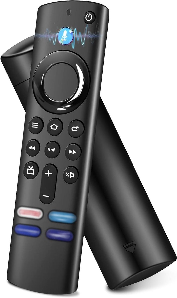 Vervangende afstandsbediening voor A-M-Z Fire TV Stick en Smart TV Cube, compatibel met 2e en 3e generatie, 4K en 4K MAX, ideaal voor streaming en entertainment