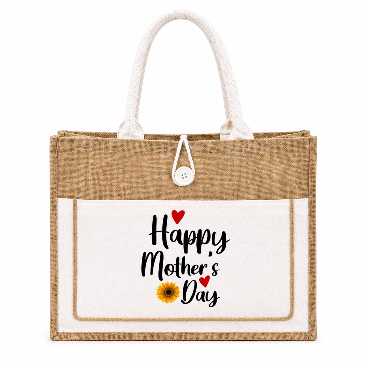 HS Boodschappentas - Multikleur - Cadeauwaardig - Ruime Indeling