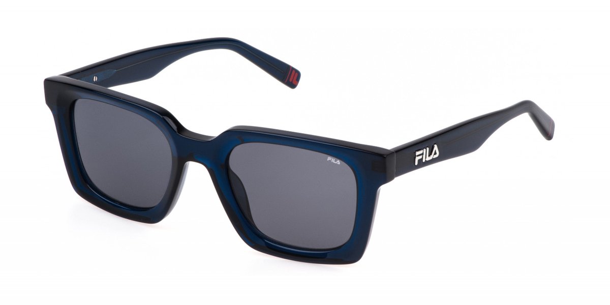 Fila SFI897 Blu trasparente lucido 51/21/145 MAN Zonnebrillen