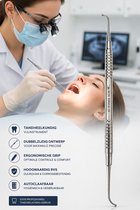 Belux Surgical Amalgaamstopper – Dubbelzijdig Vulinstrument – Tandheelkundig Instrument – RVS – 17 cm – Ergonomisch Handvat