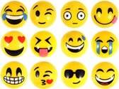 6 stuks Smiley ballen 5cm