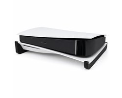 Horizontale Standaard Geschikt voor PlayStation 5 Disc Editie – PS5 Stand Liggend – Console Houder – Stabiele Ondersteuning – Gaming Accessoire voor Betere Koeling en Bescherming – Zwart