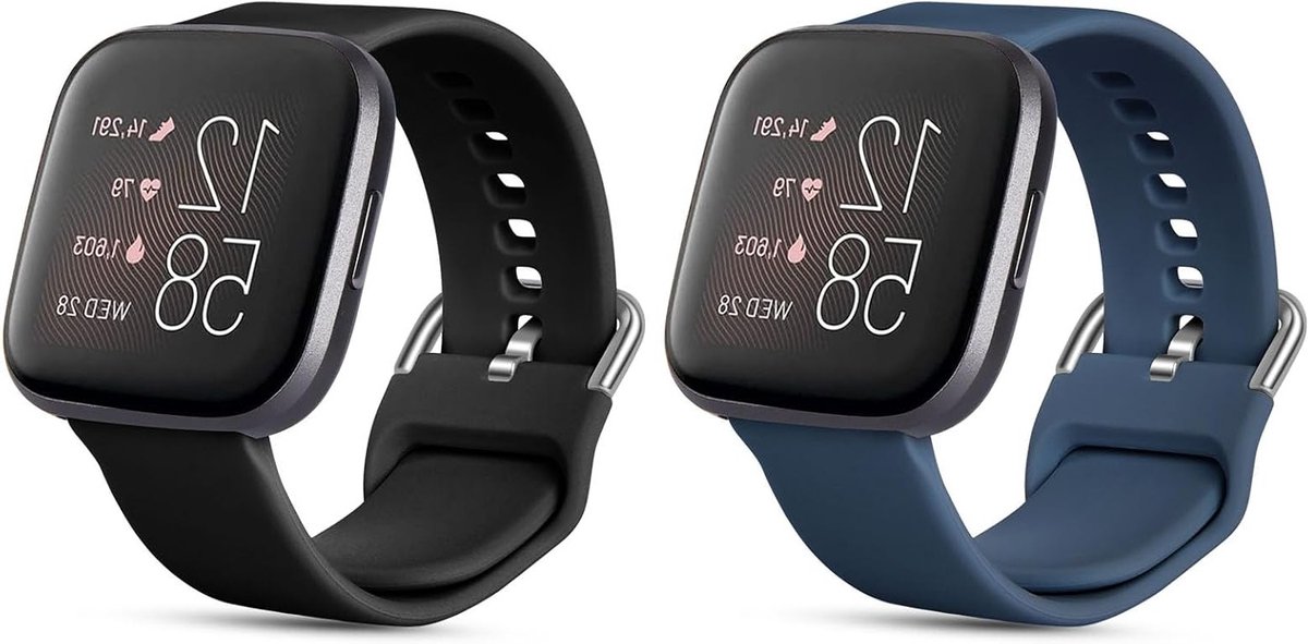 Compatibele Horlogeband voor Fitbit Versa 2, Versa en Versa Lite - Duurzaam en Comfortabel Design