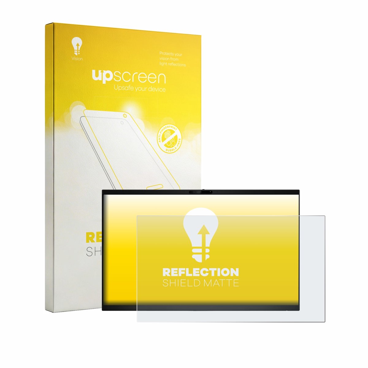 upscreen - Screenprotector voor Dell Pro 24 E2426HB - Folie Beschermfolie anti glare matte
