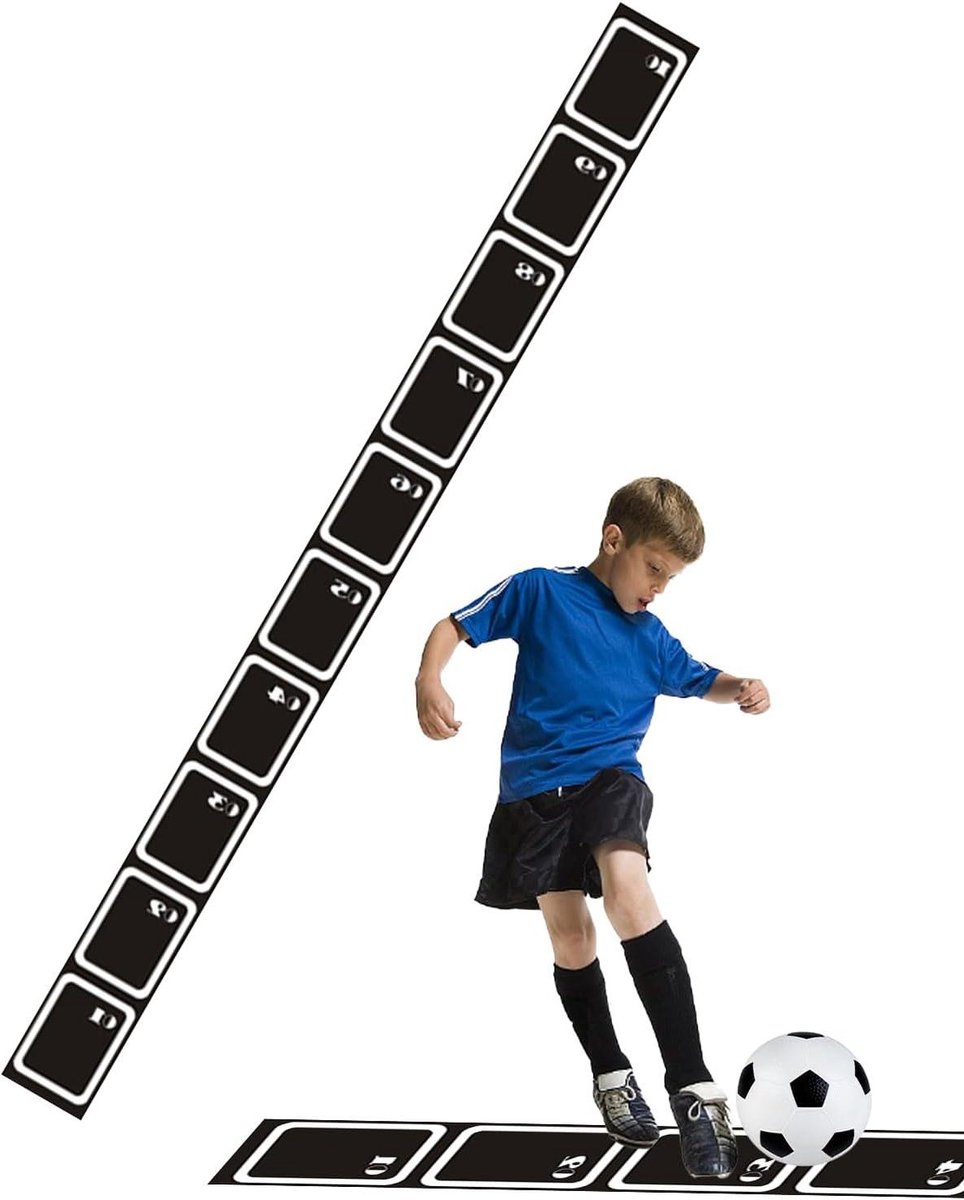 Oefenladder Behendigheid - Sportladder Trainingsladder - Sportprestaties Verbeteren - Antislip Ontwerp - 450 cm - Niet gespecificeerd