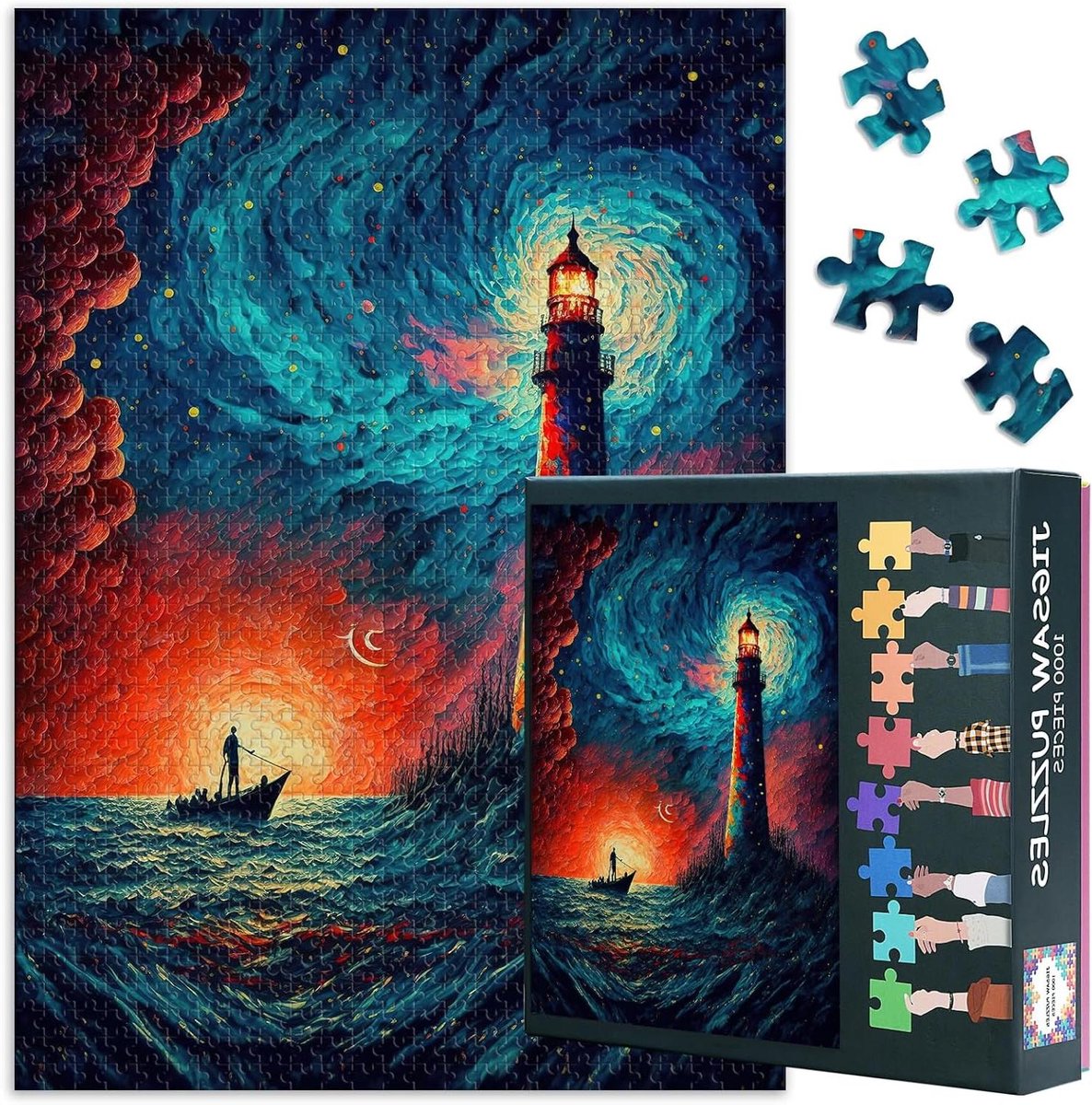 Puzzel 1000 Stuks - Legpuzzel Volwassenen - Ontspannende Activiteit - Hoge Resolutie Afbeelding - 50x70 cm - Landschap