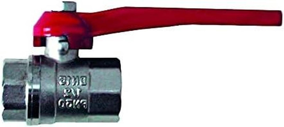 Kogelkraan - Afsluiter Klep - Waterleiding Onderhoud - Hefboomgreep Bediening - 1/2 inch - Brons