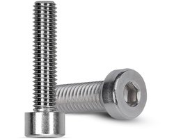 Offgridtec M8 x 120 mm binnenzeskantschroeven met cilinderkop, 304 roestvrij staal (A2), volledige schroefdraad voor veilige bevestiging, zeer sterk en corrosiebestendig, DIN 912 standaard (10 stuks