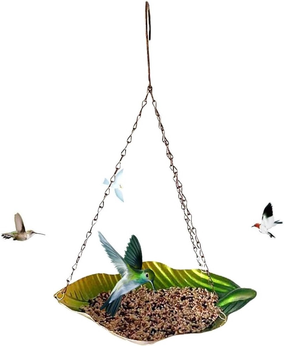 Vogelvoederhuis voor buiten met vogeldrinkbak en decoratieve elementen voor tuin en balkon, ideaal voor wilde vogels en vogelliefhebbers