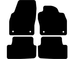 Automatten Volkswagen Polo - Vloermatten Auto - Bescherming Interieur - Specifieke Pasvorm - Set van 4 - Comfort