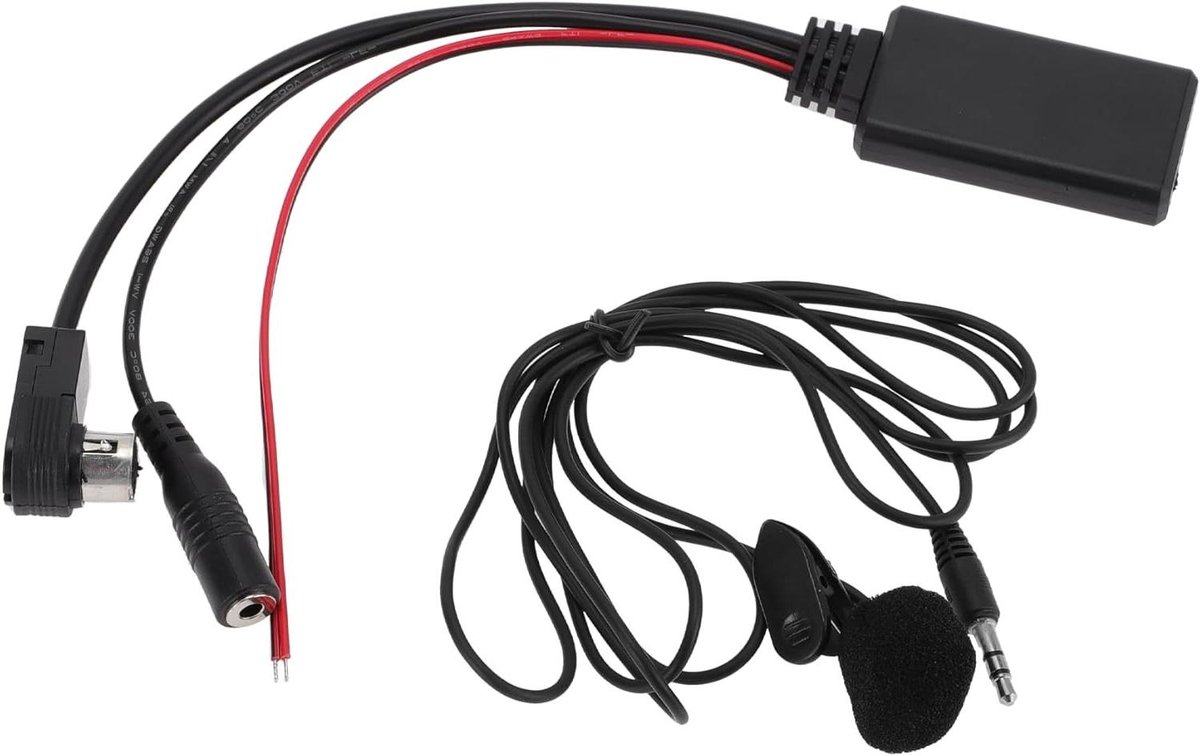 Radio Harnas Adapter - Muziek Kabel - Muziek Afspelen - Bluetooth Connectie - 1 Set - Zwart