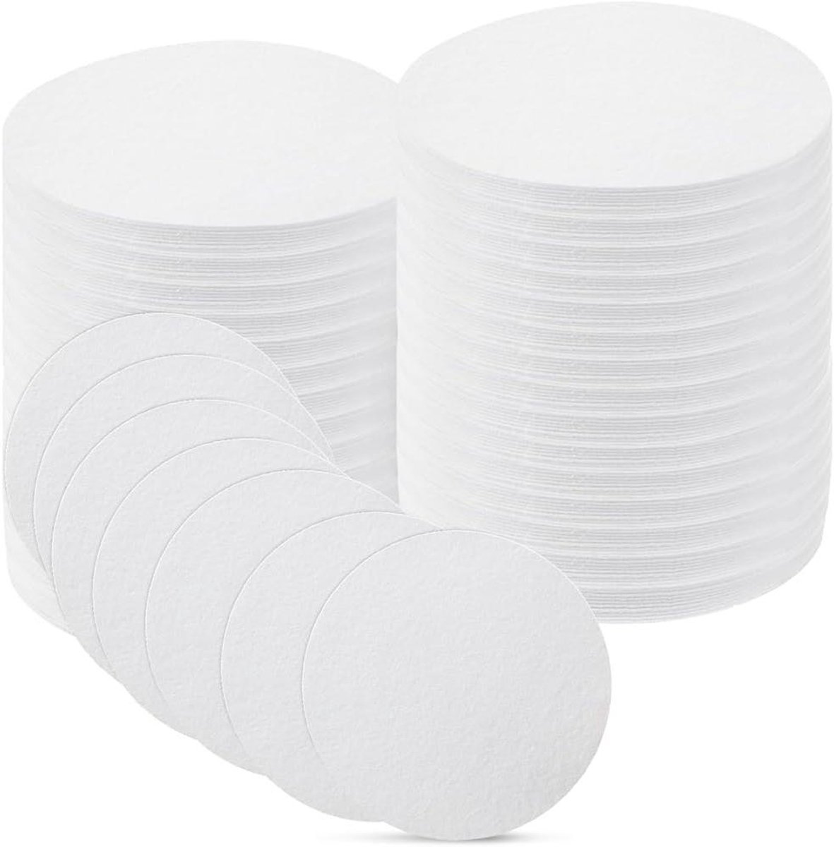 Magnetron Oven Papier - Keramische Vezel - Glas Fusing - Optimale Isolatie - 120 Vellen - Wit