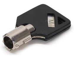 Waytex Passsleutel voor computerkabelslot met sleutelvergrendeling 73511 - extra sleutel