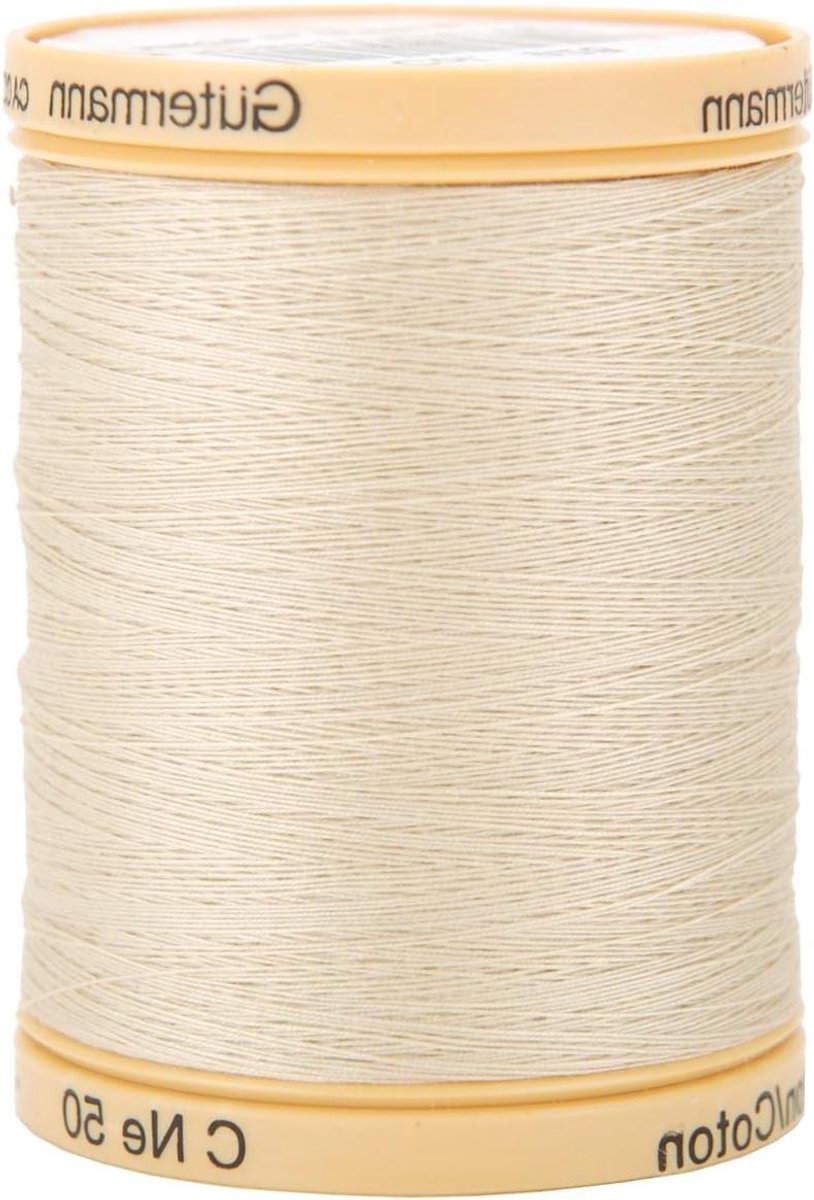Katoenen Draad - Naaidraad Garen - Handen Naaien - 100% Natuurlijk Katoen - 875 Yards - Eiken Tan