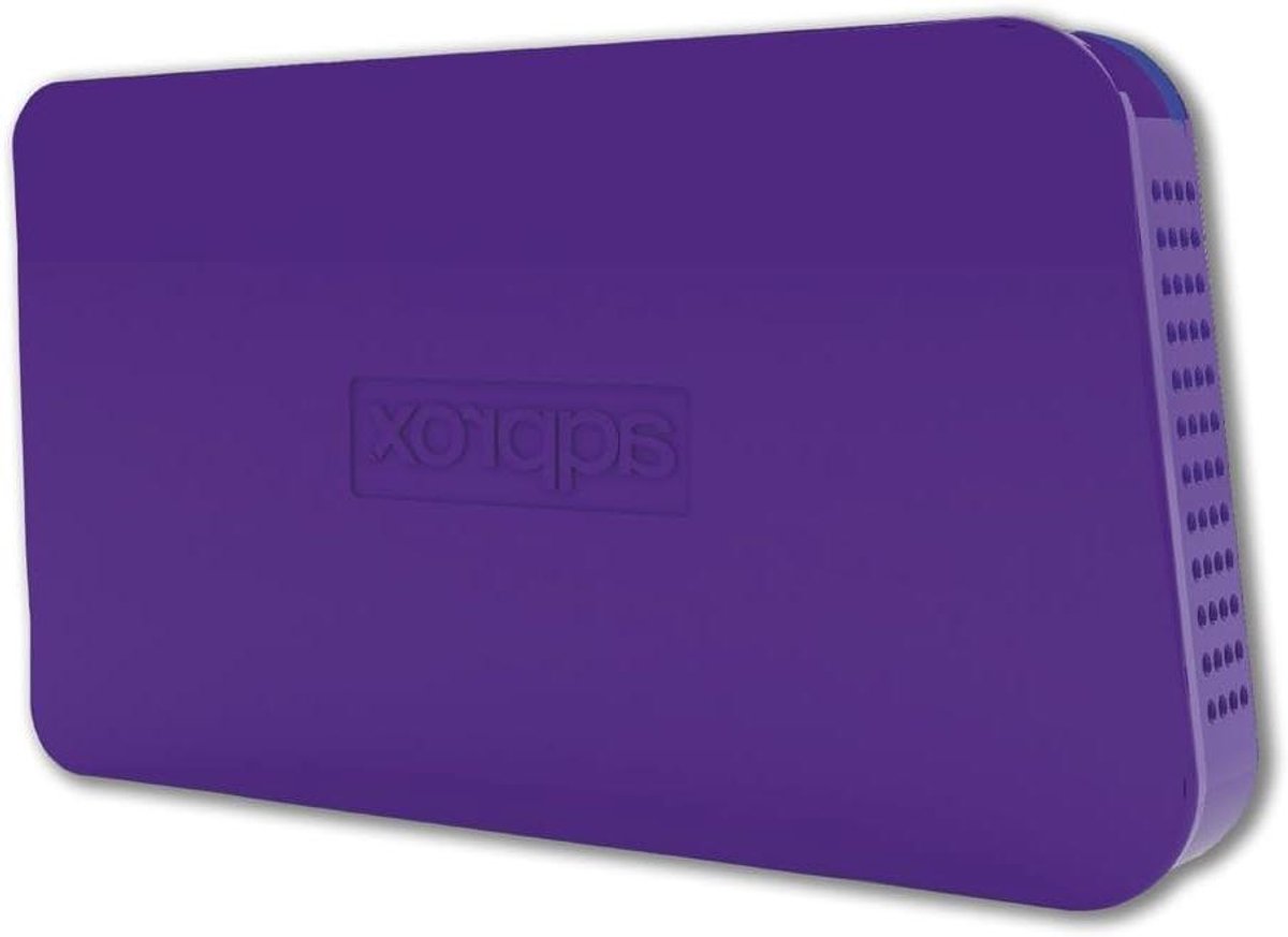 Externe HDD Behuizing - SATA Behuizing - Data Opslag & Back-up - Ingebouwde Back-upknop - 2.5 Inch - Paars