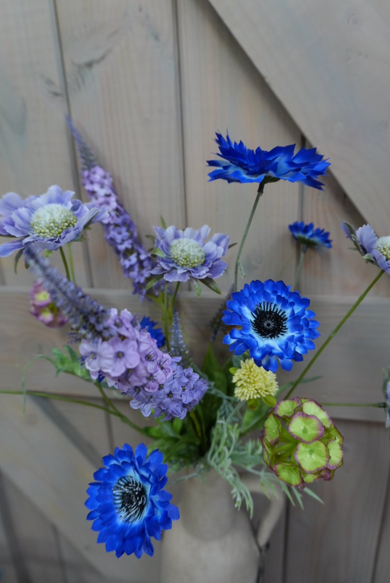 Brynxz | Boeket | paars | Blauw | 5 stelen