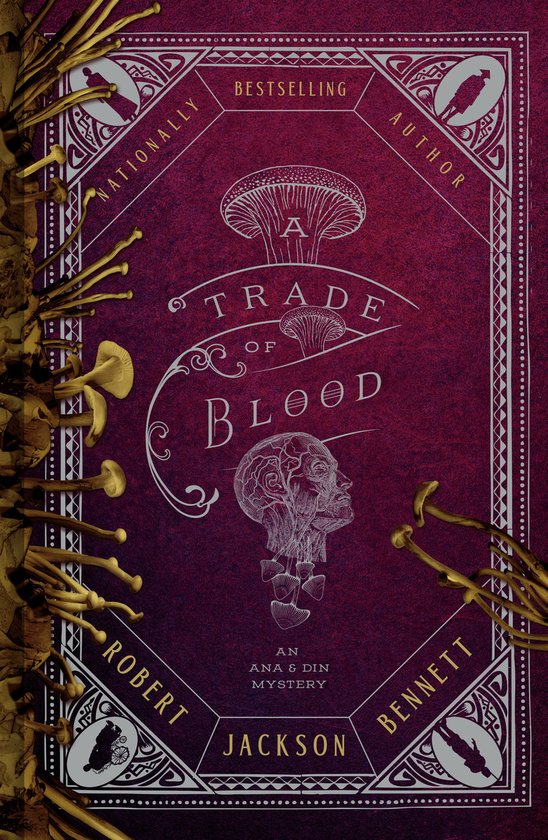 Ana and Din Mysteries-A Trade of Blood - cover