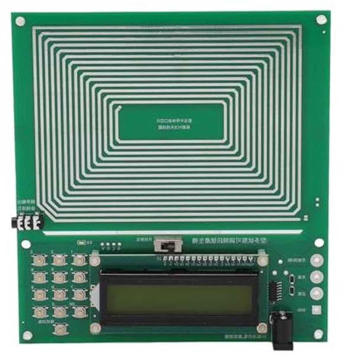 Pulsgenerator - Golfgenerator Bron - Ontspanning Creëren - Instelbare Frequentie - 15x15cm - Groen