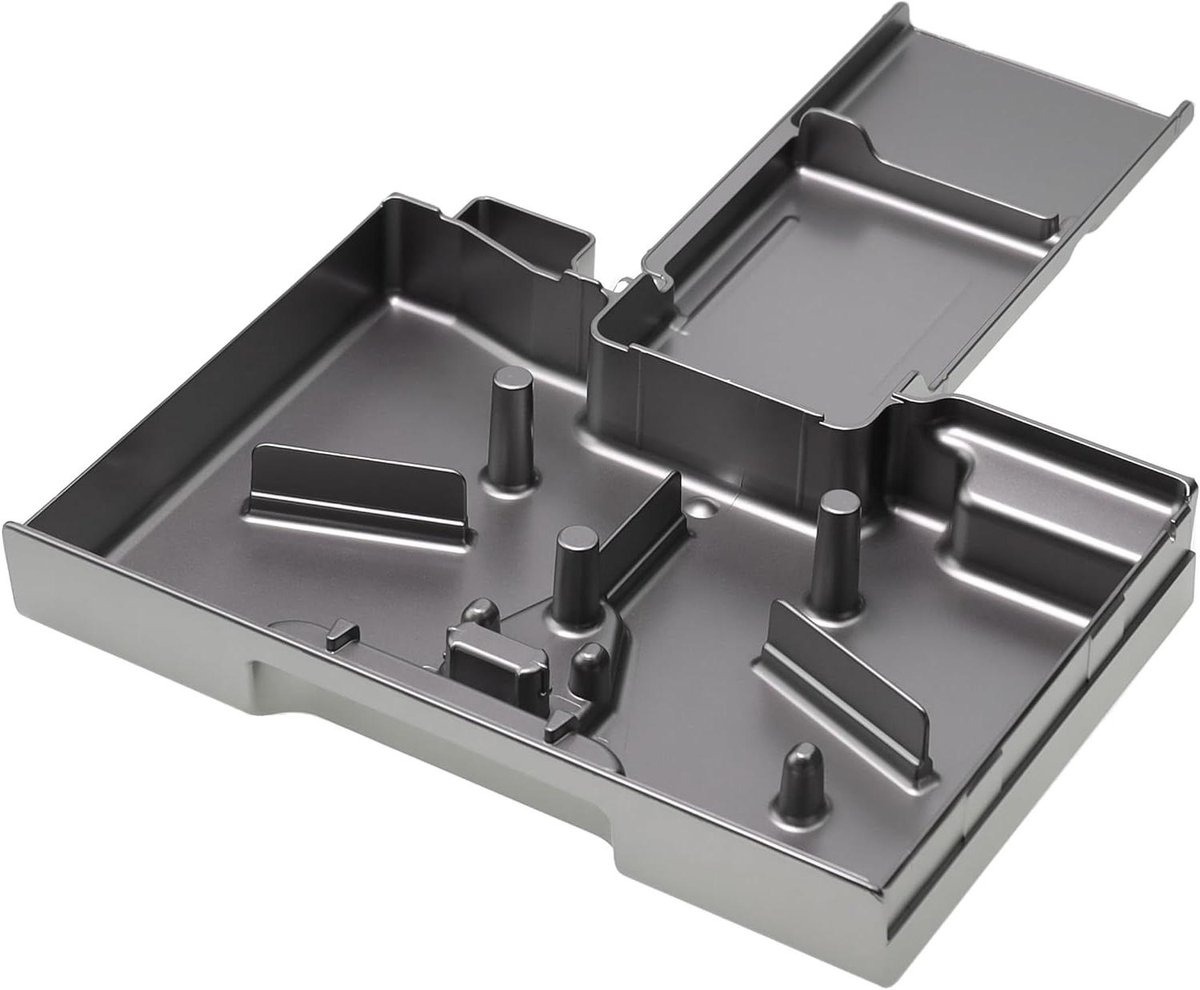 Koffiemachine lekbak Reserveonderdeel Espresso apparaat Specifiek ontwerp 44 x 28 x 6 cm Zwart