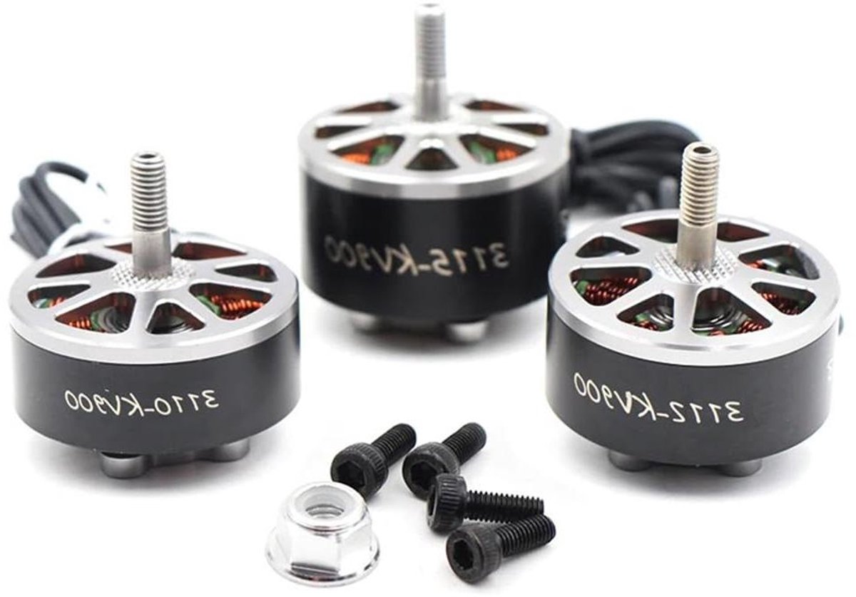 Brushless Motor - RC Motor - Drone Onderdelen - Hoge Prestaties - 4 Stuks - Aluminium