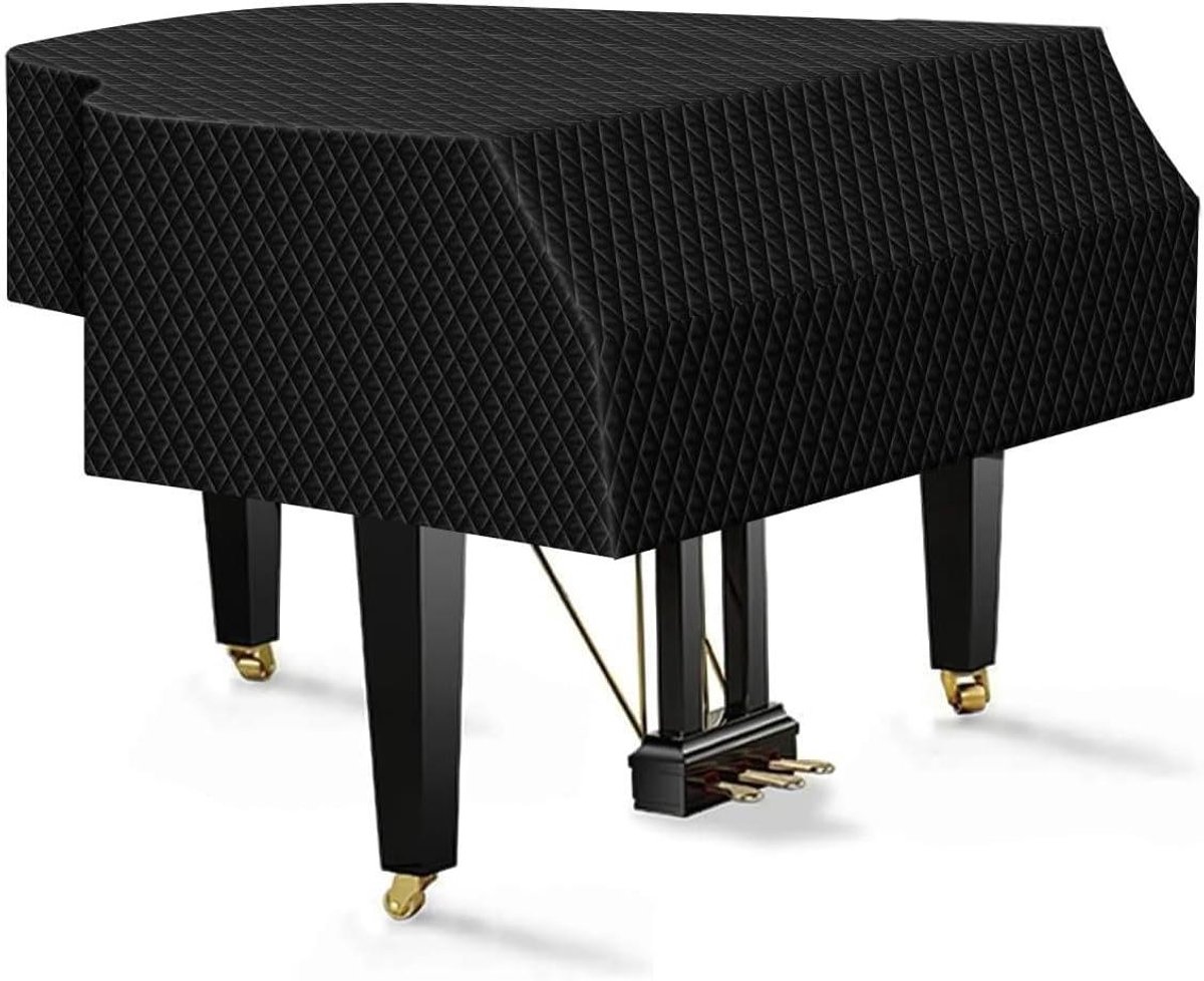 Piano Beschermhoes - Vochtwerende Cover - Stofvrij Houden - Verdikte Waterdichte Stof - 160 cm - Zwart