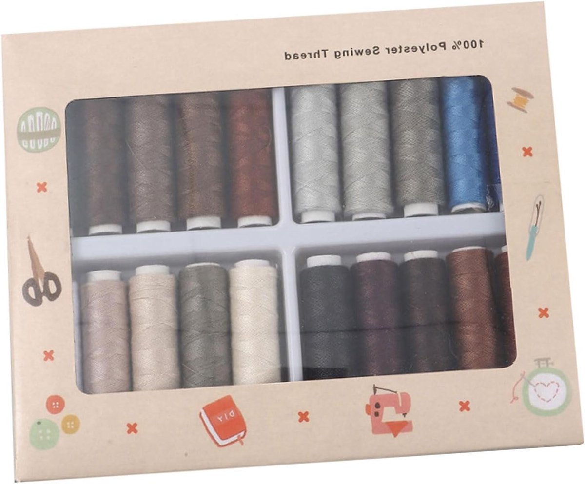 Katoenen Naaigaren Set - Stevig Garen - Kleding Reparatie - 20 Levendige Kleuren - Hoge Sterkte - Divers