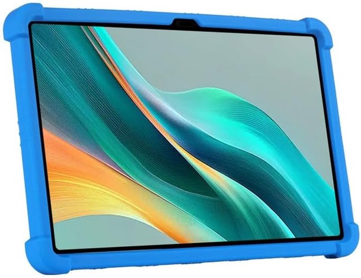 Hoezen voor 12 inch Tablet - Siliconen Case, Shockproof en Verstelbaar met Rubber Zacht Shell voor Bescherming en Standaard Functie