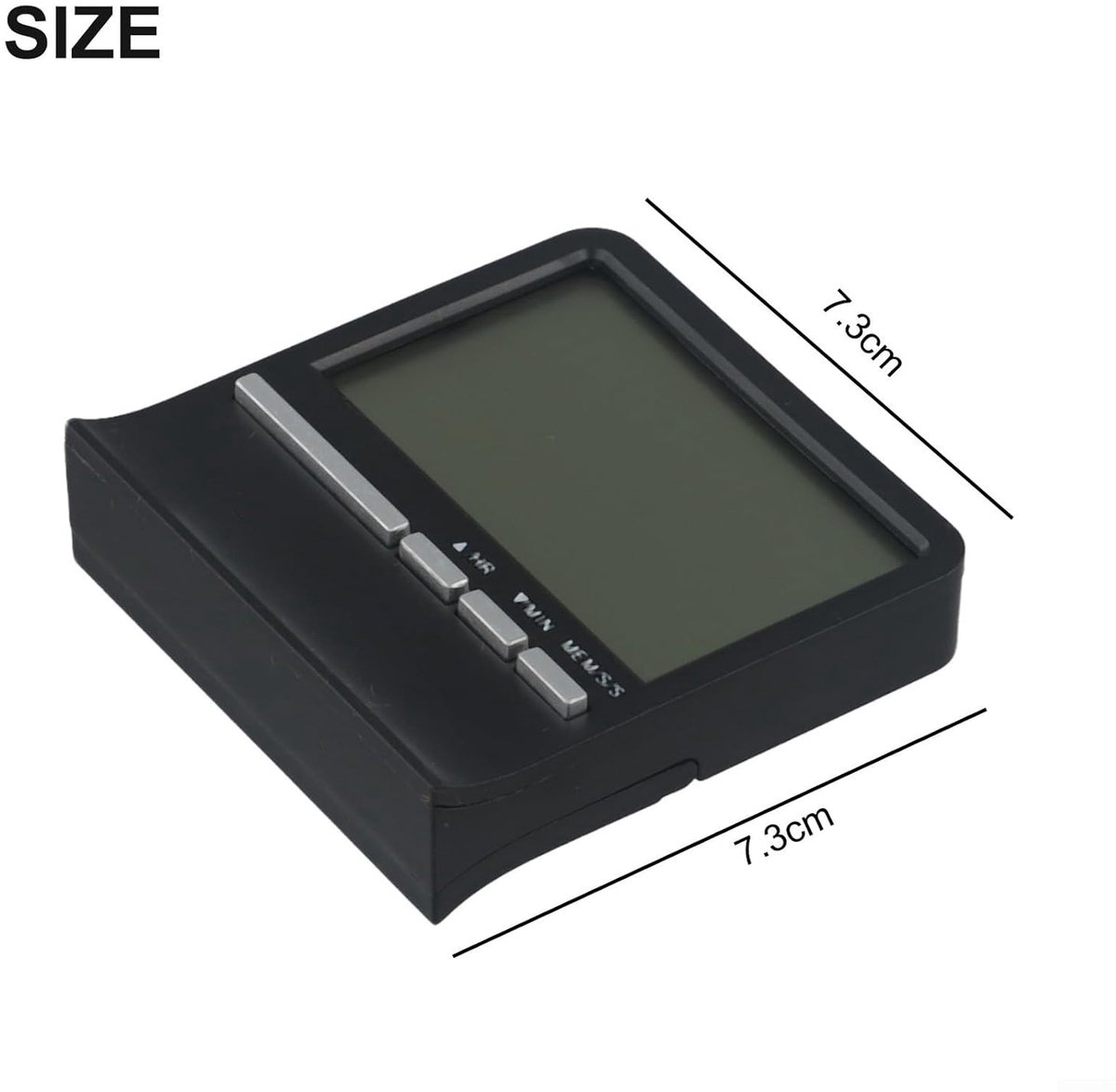 Oneay Digitale kookthermometer voor vlees en voedsel, 304 roestvrijstalen sonde, timer en Celsius/Fahrenheit-conversie, oven en barbecue. — cadeau in Kookcadeaus - foto 2