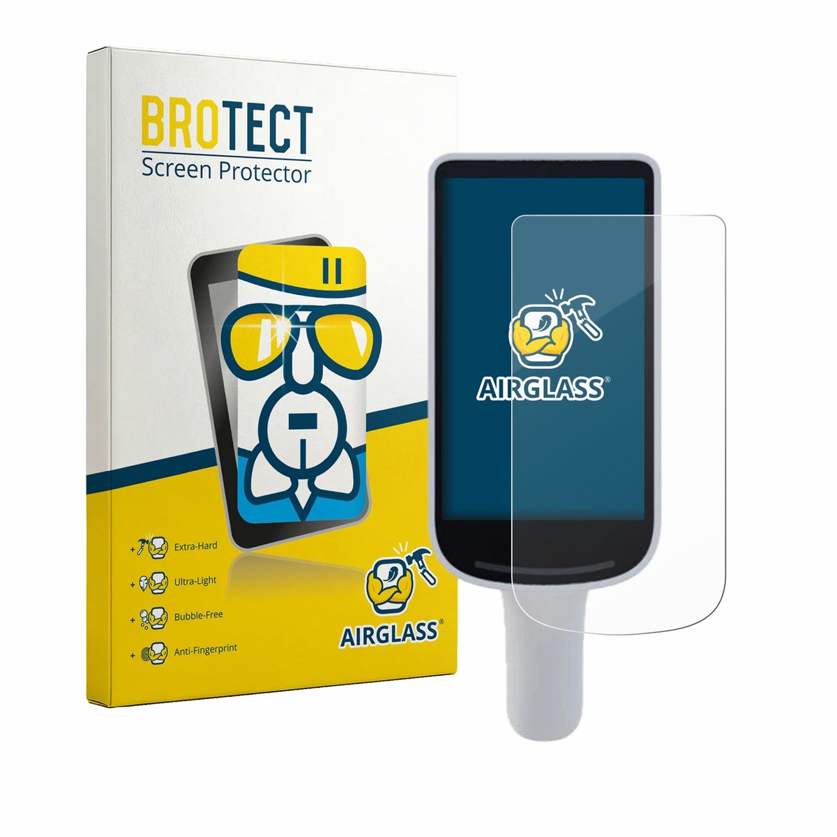 Screenprotector voor Datalogic Joya Smart & Smart+ Beschermglas transparant