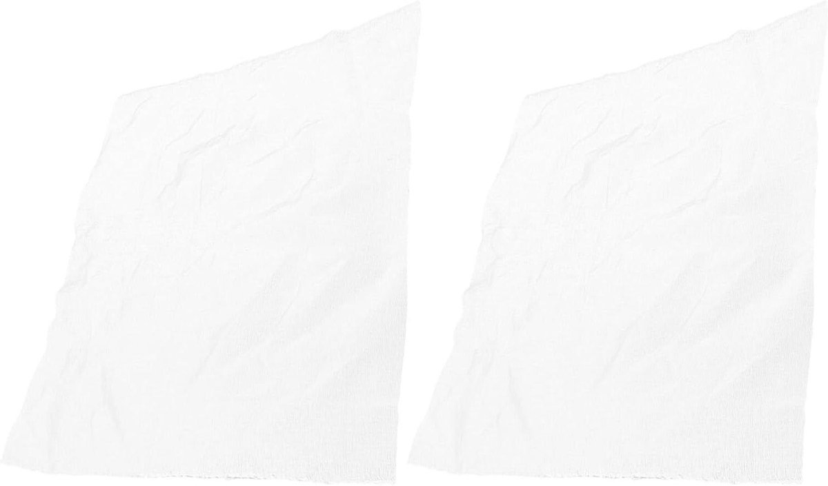 Boekbinddoek Set - Reparatiedoek Boek - Boeken Restaureren - Duurzaam Elastisch Gaas - 2 Stuks 115x100cm - Beige