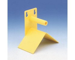Vogelzitje - Zitstok - Vogels - Polystyreen materiaal - 9 x 6 x 6 cm - Geel