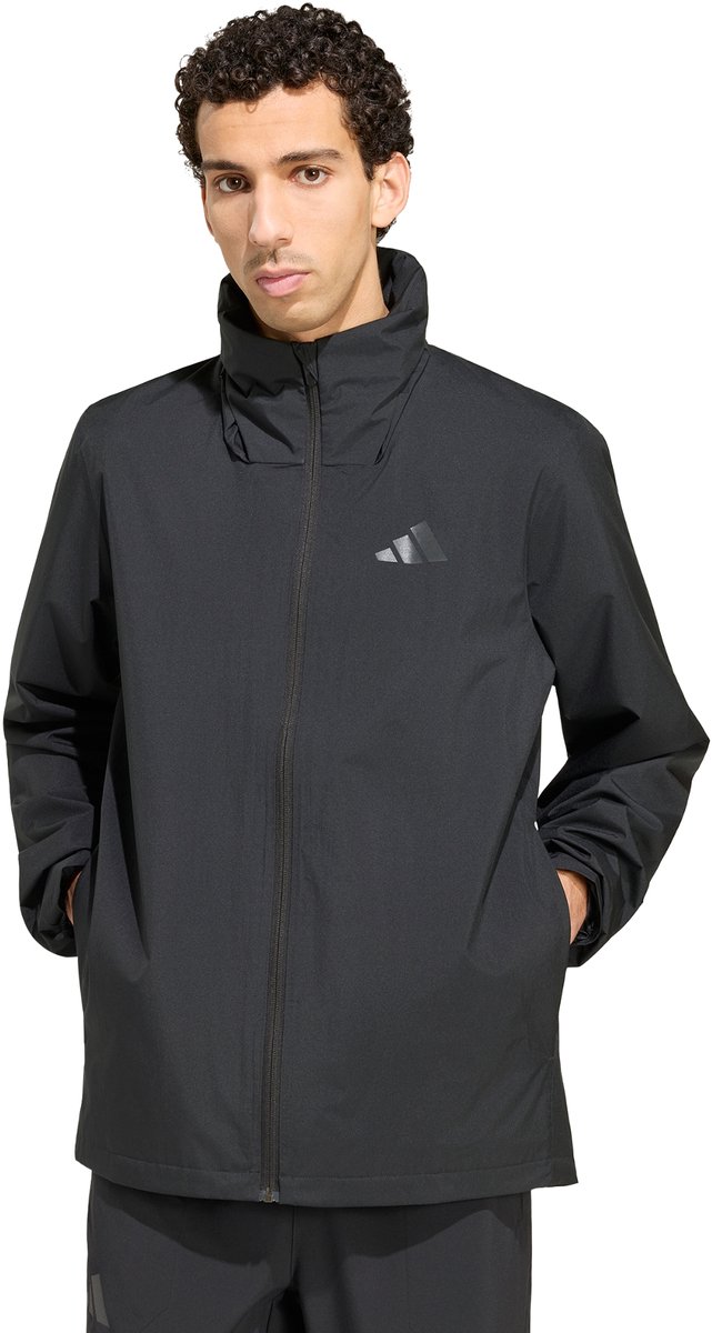 Adidas Terrex Terrex Multi Essentials Dubbellaags Regenjack Heren Zwart